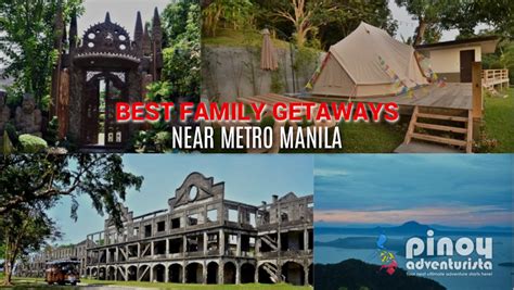 family vacation near metro manila.
